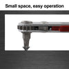 1PC Mini Ratchet Wrench Hexagon Torx Bidirectional Control for Single/Double Head Screwdriver Drill Bits Tool 1/4