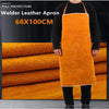 100x68cm Professional Welding Apron Leather Cowhide Welder Protect Cloths Carpenter Blacksmith Garden Clothing Working Apron - Otto Ireland